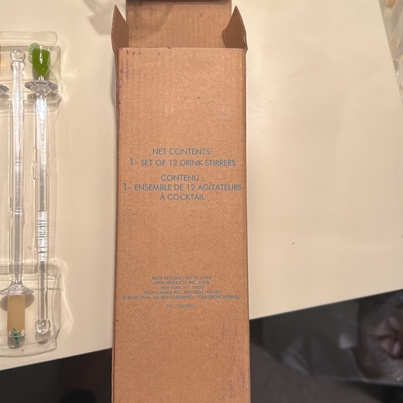 12 Swizzle Stir Sticks Acrylic Cocktail Drink Stirrers Martini Wine Beer Etc - Picture 2 of 2